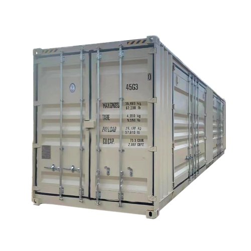 40ft high cube with 2 side door 