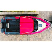 Aluminium pontoon boat 625 Cabin craft